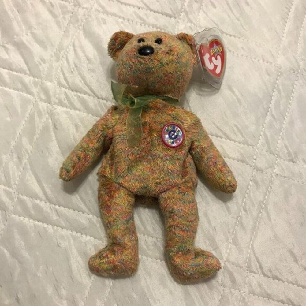 TY Beanie Baby - Speckles Bear (8.5 inch)